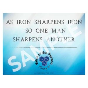 Iron Sharpens Iron