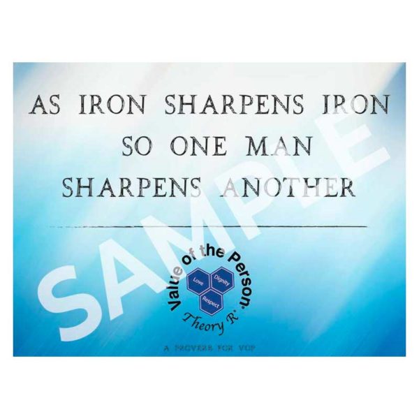 Iron Sharpens Iron